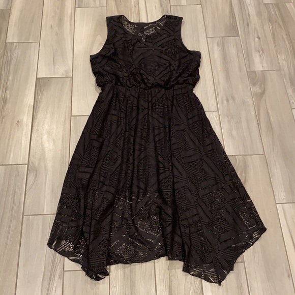 Style & Co black lace dress XL - Picture 6 of 7